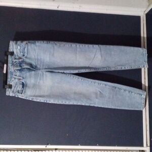 Old Navy High-rise Straight Secret Slim Pockets Light Wash Jeans Size 2